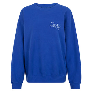 Electric Blue Frankie Crew Sweat