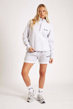 Load image into Gallery viewer, Light Grey Funnel Neck Zip Sweat
