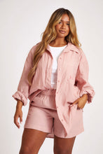Load image into Gallery viewer, Dusky Pink Linen Shirt
