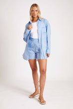 Load image into Gallery viewer, Ibiza Blue Linen Shorts

