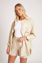 Load image into Gallery viewer, Stone Linen Shorts
