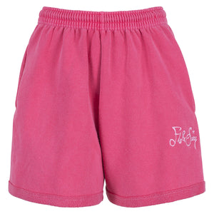 Hot Pink Boyfriend Shorts