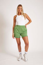 Load image into Gallery viewer, Gabe Green Boyfriend Sweat Shorts
