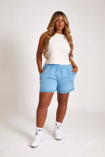 Load image into Gallery viewer, Billie Blue Boyfriend Sweat Shorts
