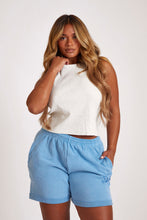 Load image into Gallery viewer, Billie Blue Boyfriend Sweat Shorts
