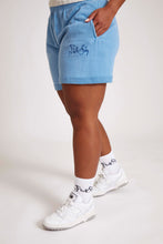 Load image into Gallery viewer, Billie Blue Boyfriend Sweat Shorts

