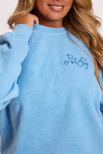Load image into Gallery viewer, Billie Blue Crew Sweat
