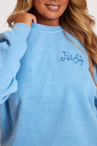 Billie Blue Crew Sweat