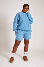Load image into Gallery viewer, Billie Blue Boyfriend Sweat Shorts
