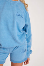 Load image into Gallery viewer, Billie Blue Boyfriend Sweat Shorts
