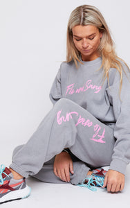 Dove Grey Frankie Crew Sweat