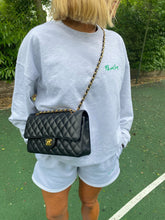 Load image into Gallery viewer, Light Weight Grey Marl Sweat
