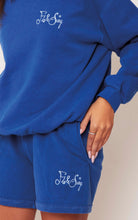 Load image into Gallery viewer, Electric Blue Boyfriend Shorts
