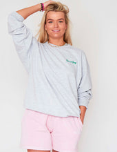 Load image into Gallery viewer, Light Weight Grey Marl Sweat
