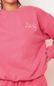 Pink Pink Crew Sweat